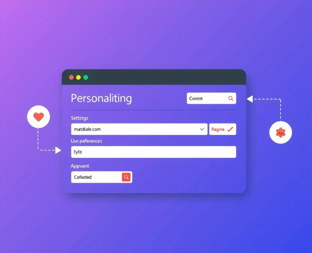 Personalización y funcionalidad web