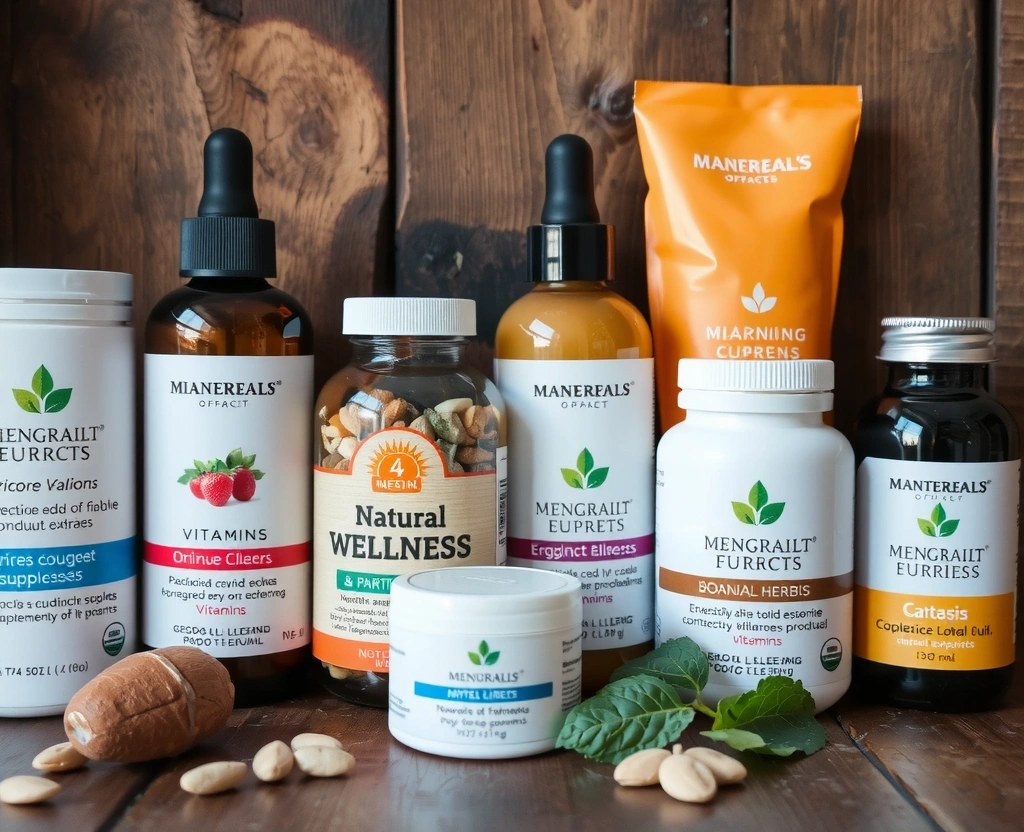 Suplementos naturales VitaSalud: vitaminas, minerales y productos botánicos de máxima calidad